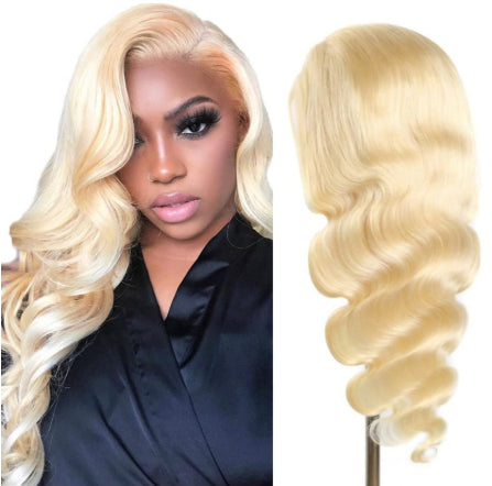 The Golden Medium Curly Lace Front Wig