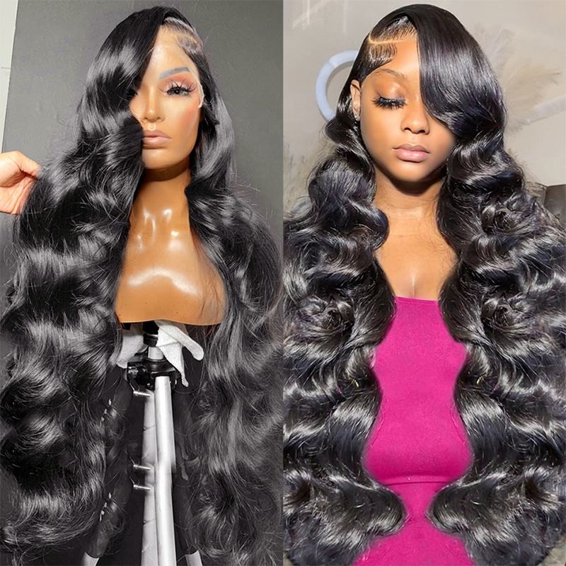 The Luxe HD Glueless Body Wave Lace Front Wig 100% Virgin Human Hair