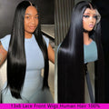 The Reign 30 Inch Bone Straight HD Lace Front Wig