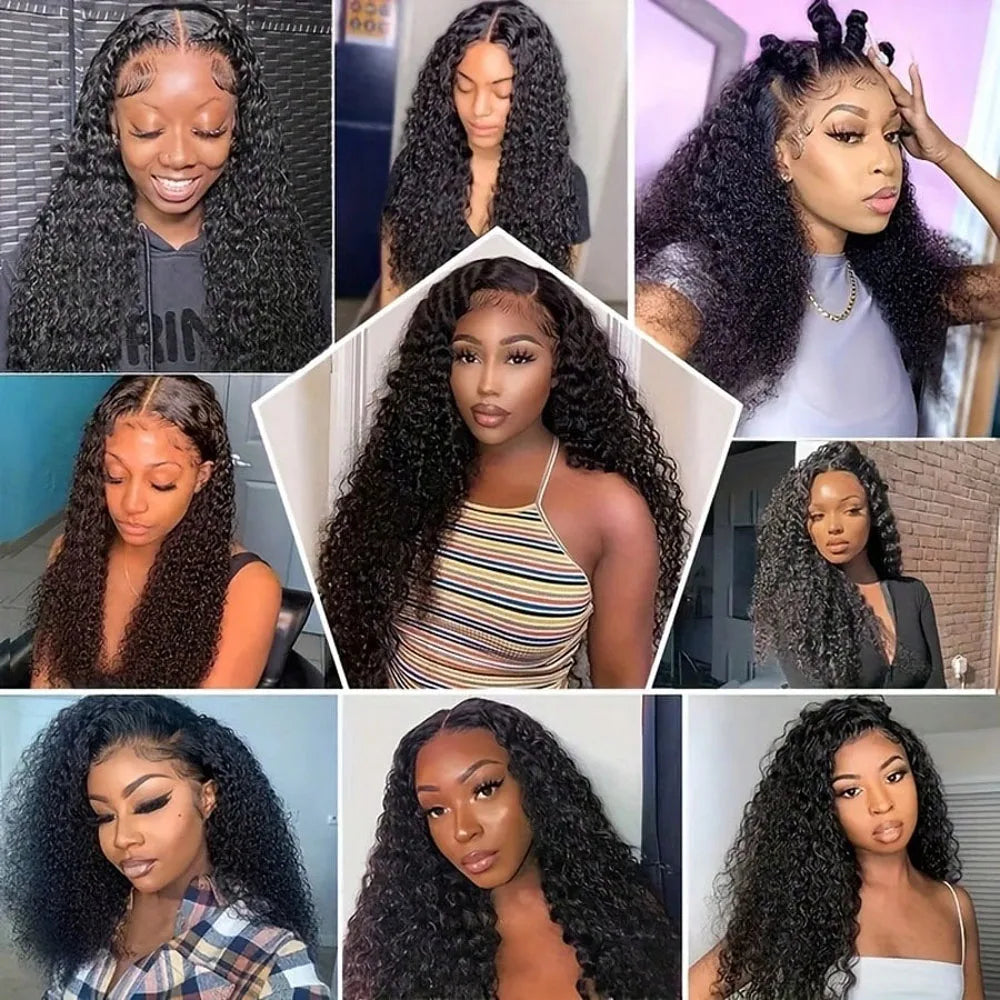 The Tempest 40 to 42 Inch Deep Wave HD Lace Front Wig