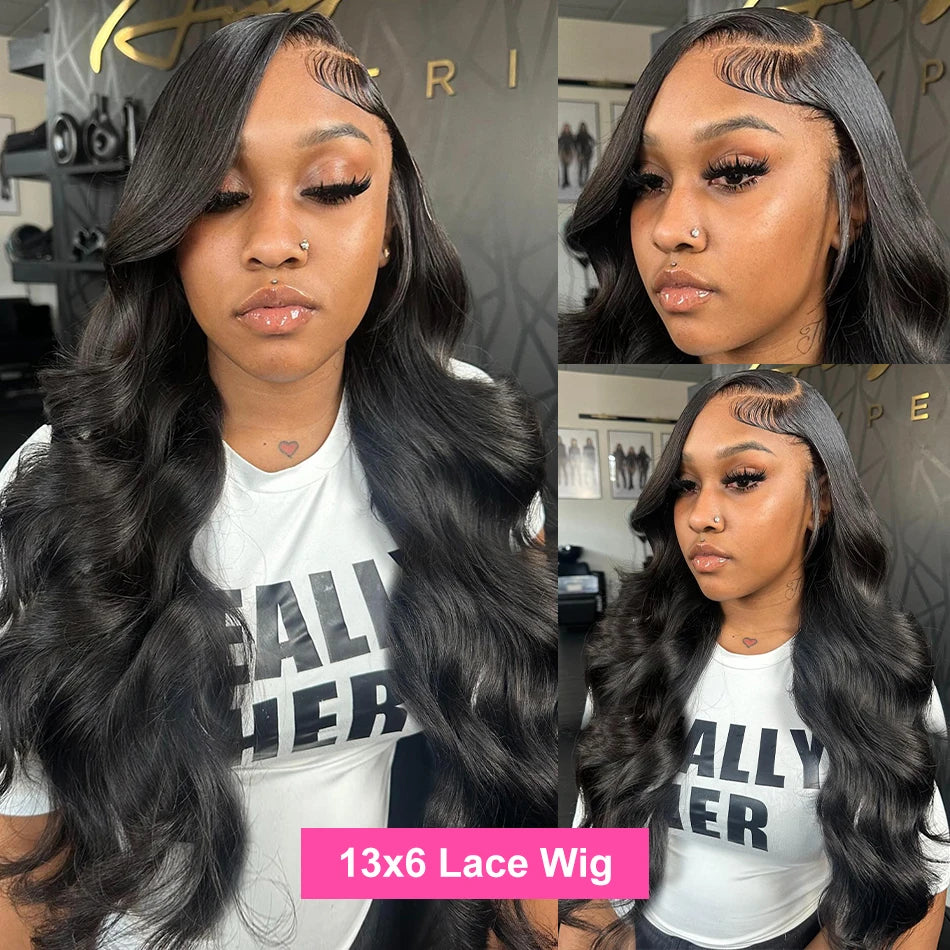 The Opulence Body Wave HD Lace Front Wig 100% Brazilian Remy Human Hair