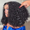 The Lush Curly Short Bob Deep Wave HD Lace Front Wig