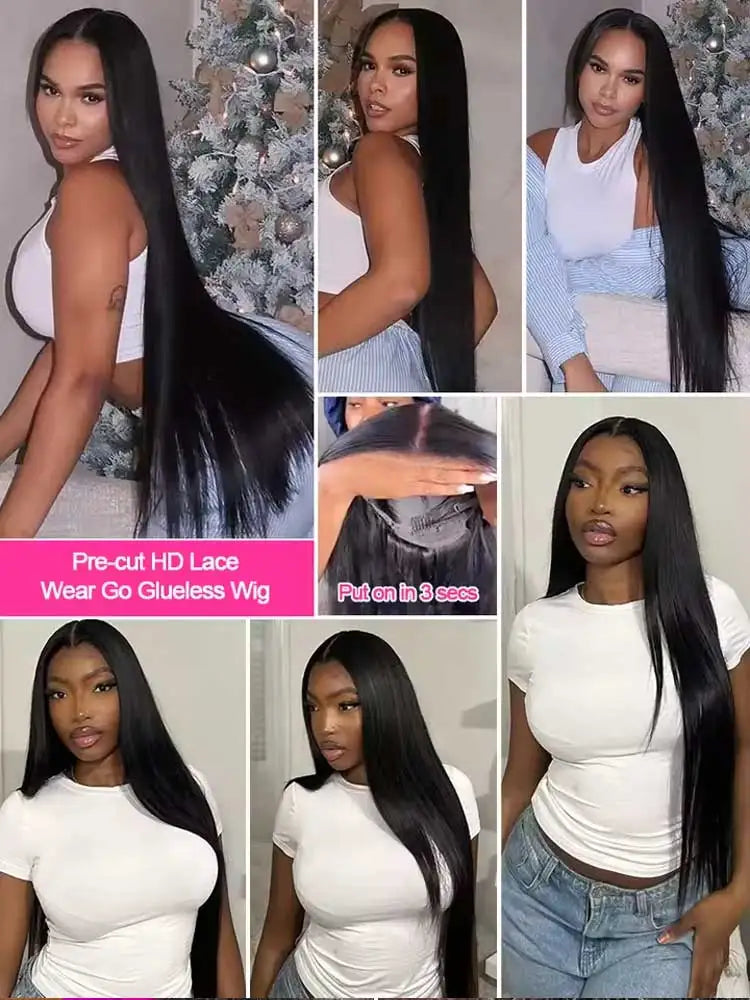 The Bare Bone Straight Lace Front Wig