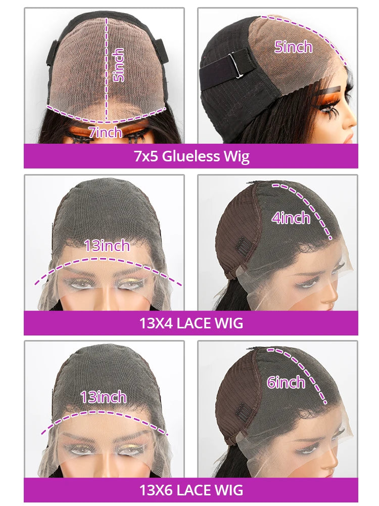The Riviera 30–40 Inch Loose Body Wave HD Lace Front Wig