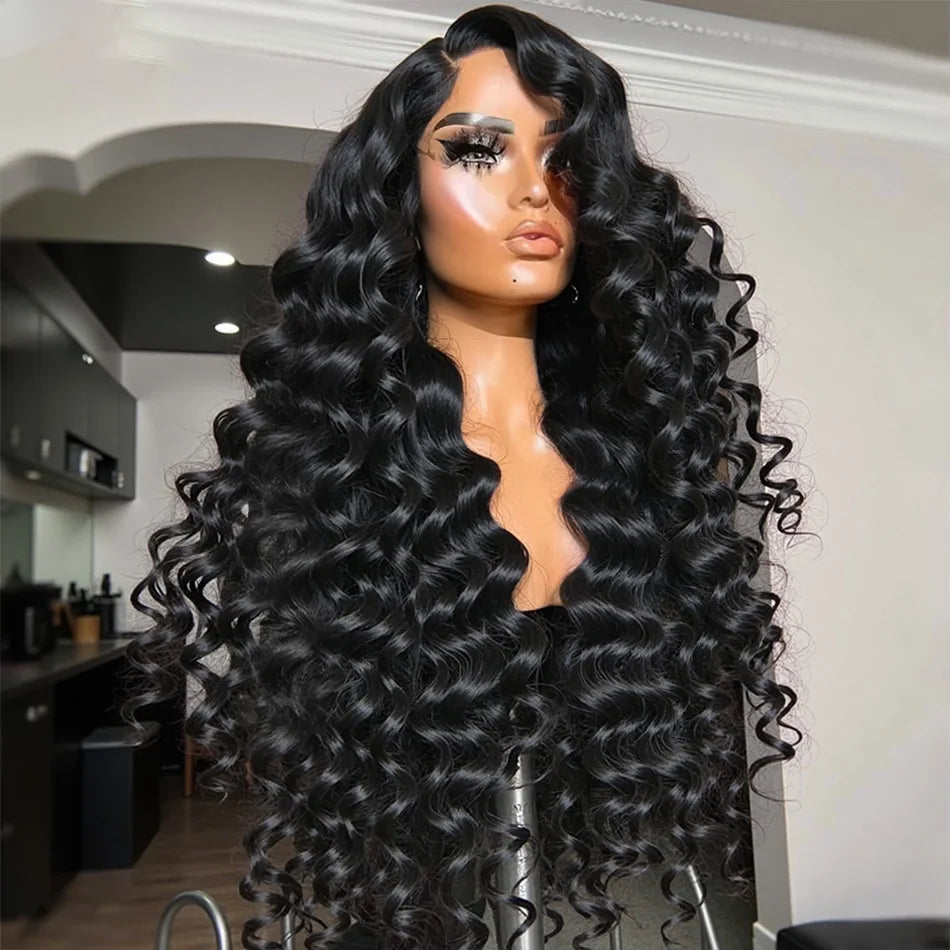 The Riviera 30–40 Inch Loose Body Wave HD Lace Front Wig