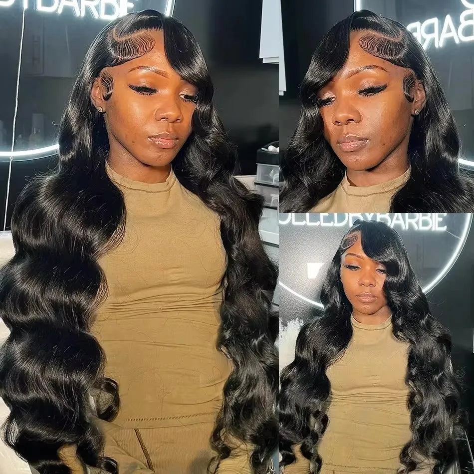 The Opulence Body Wave HD Lace Front Wig 100% Brazilian Remy Human Hair