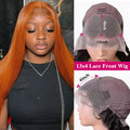 The Ember Orange Ginger Lace Front Wig