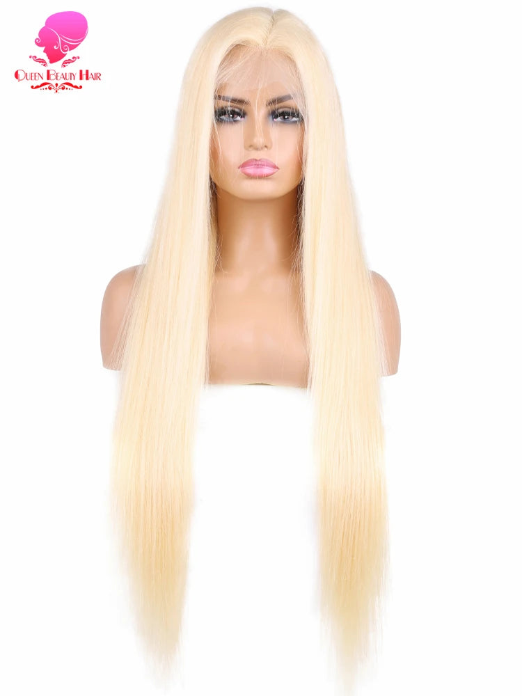 The Luxe Blonde 613 Bone Straight 360 HD Lace Front Wig