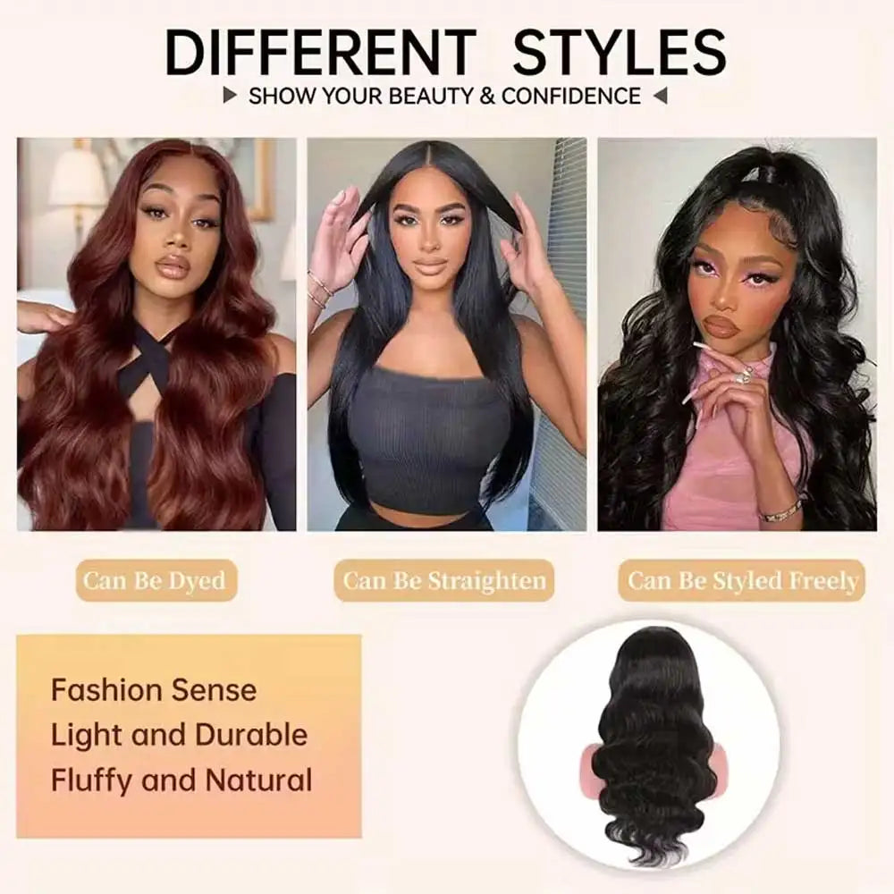 The Velour Body Wave 13x4 / 13x6 / 5x5 HD Glueless Lace Front Wig