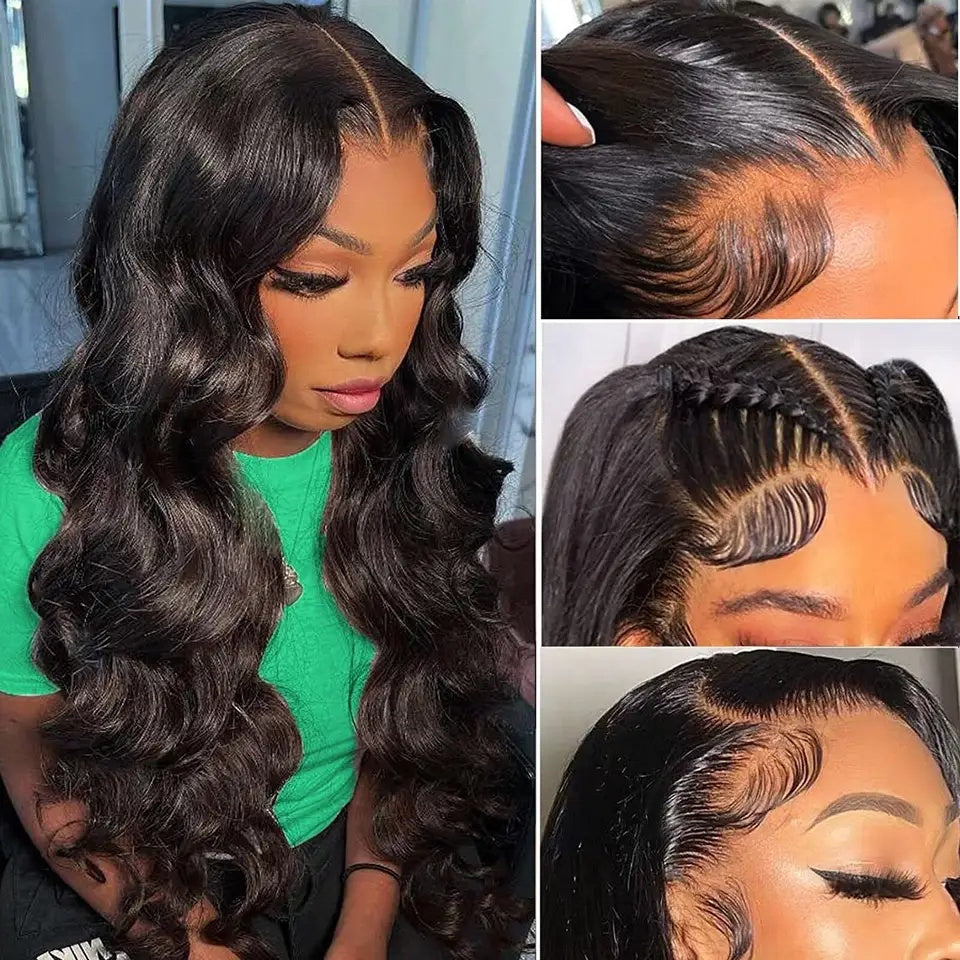 The Luxe HD Glueless Body Wave Lace Front Wig 100% Virgin Human Hair